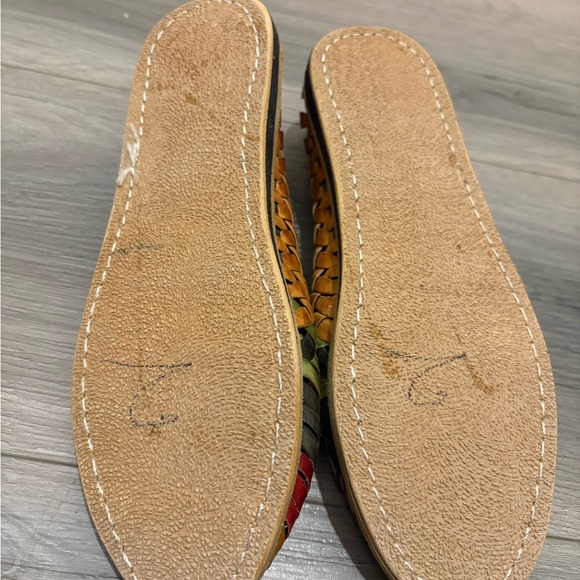 Gallitos Leather Huarache Flats – Kids Size 2 – Made in Mexico – New - Picture 7 of 7